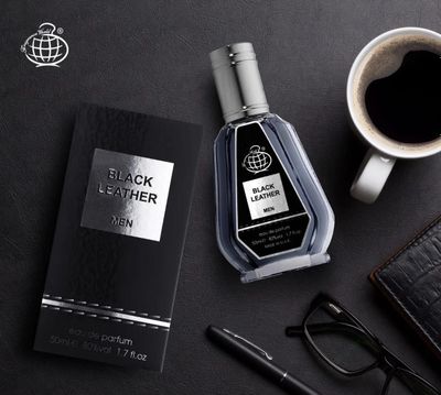 Black leather 50ml [made in U.A.E. Fragrance world]