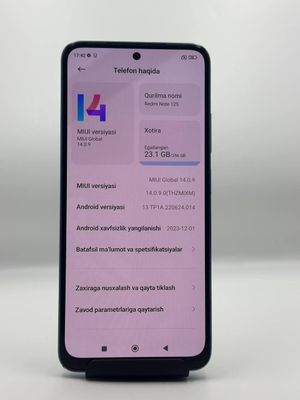 Redmi note 12 s yangi