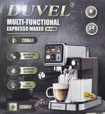 Кофемашина DUVEL DL-018A/DUVEL DL-018A qahva tayyorlagich kv5
