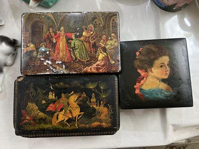 Шкатулки ссср редкие