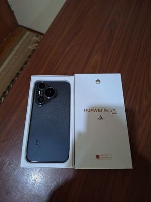 Продаю мощный Huawei Pura70 12/256GB Black как новый!