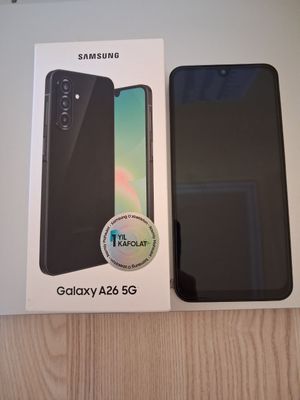 Samsung A 26 telefon satiladi Pamyit 6/128 korobka dokument bar