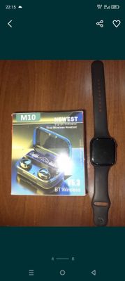 M10 simsiz quloqchinlar VA watch pro max soat