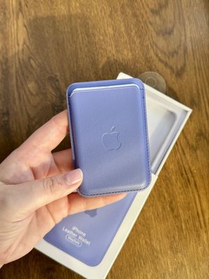 iPhone Leather Wallet MagSafe (новый)