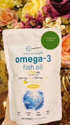 Omega 3, 1200mg, омега 3, 240 tali, amerikanskiy