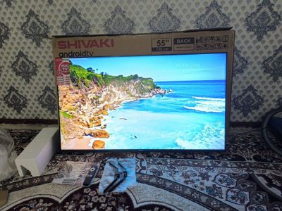 Срочно smart телевизор shivaki 55 диагональ состояние как новый