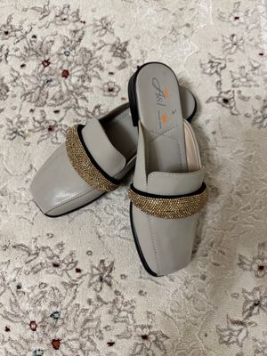 НОВЫЕ ЖЕНСКИЕ САБО/МЮЛИ С  ЦЕПОЧКОЙ