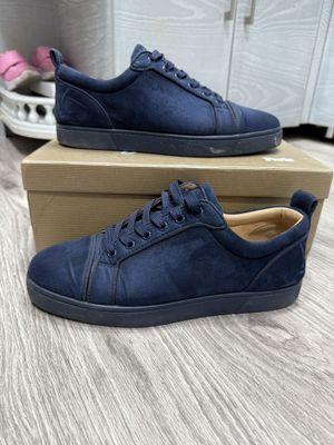 Кеды Louboutin navy blue