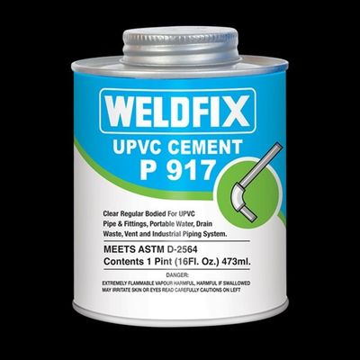 WELDFIX UPVC P-917_473ml_Герметик для склеивания пластиковых труб