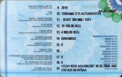 Pirsep sotiladi 2014 yil oʻzi agʻdaradi