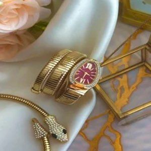 Часы женские змея Bulgari