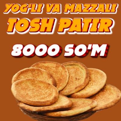 Tosh patir 8000 so'mdan