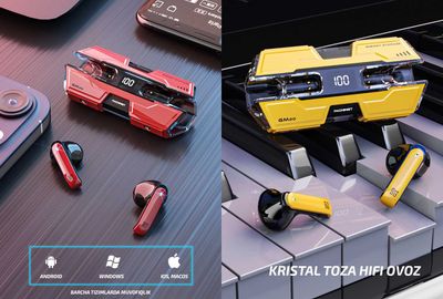 Наушники геймерские игровые TWS HIFI GM20