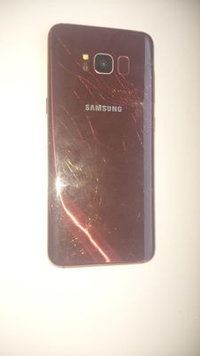 Samsung S8 Qizil