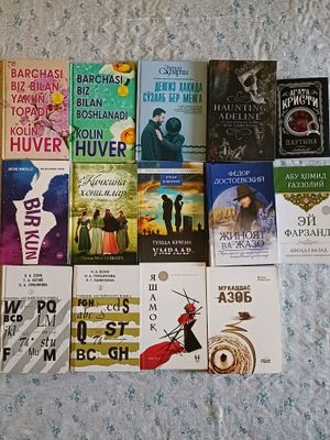 barcha kitoblar sotiladi