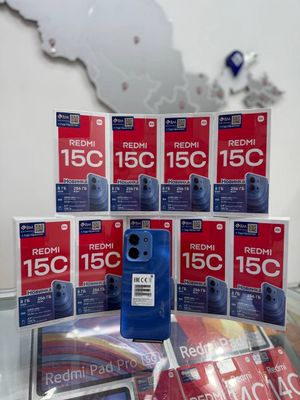 Redmi 15C global 1 yil garantiya Dastafka tekin