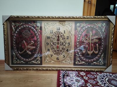 Соат часы картина настенные большой 115х60 см