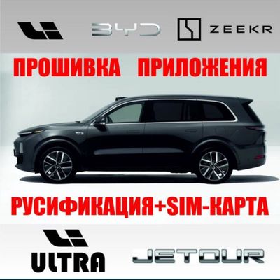 Lixiang leapmotor BYD сим карта русификация,