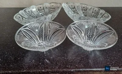 Хрусталь качественный Советский Новый 4штук