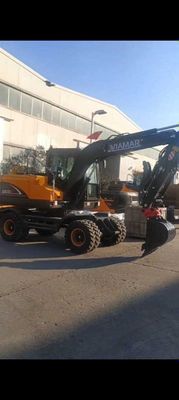 Колесный Экскаватор VIAMAR XN-75B (Hyundai цилиндр) Yanmar двигатель