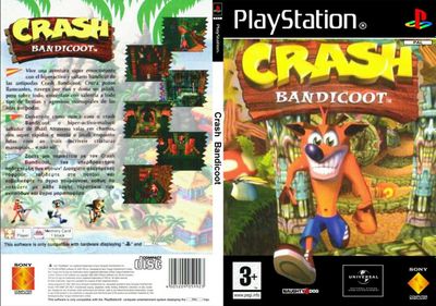 Все части игры на приставку Sony PS 1 **Crash Bandicoot**