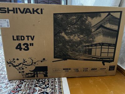 Shivaki LED TV 43” Новый в коробке