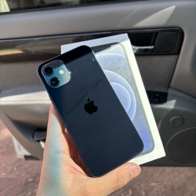 iPhone 12black 128gb Black ideal Sim 77% Radnoy Full Dak !