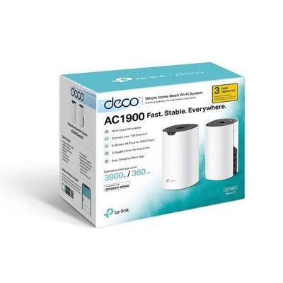 Wi Fi роутер Tp-link Deco S7 (2-pack) Mesh-система AC1900