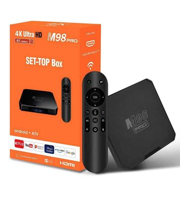 Smart tv box Смарт приставка ANDROID TV STICK M98 PRO