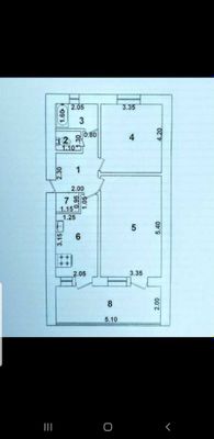 Своя 2/4/4 Водник (Сувсоз) 77 серия, кирпич 2х6 , без ремонта 49000 $