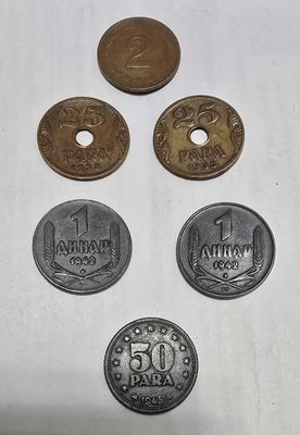 Редкие Монеты Югославии, Сербии, ФРГ