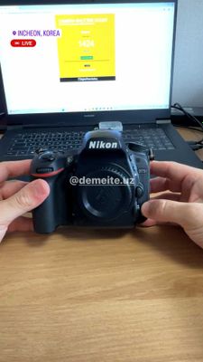 Nikon 750D Body: Probeg: 1.424: Holati: Ideal(Yengide).