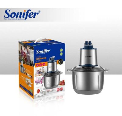 Измельчитель Sonifer SF-8122, 4 литра 600W Стальной чоппер chp2