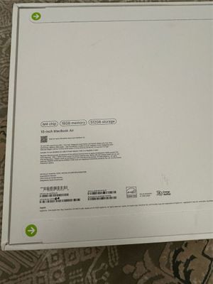 Macbook Air 15 M4 16gb 512gb
