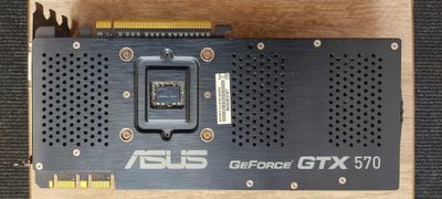 ASUS GeForce GTX 570 DirectCU II GDDR5/2DIS/1280MD5/320 Bit