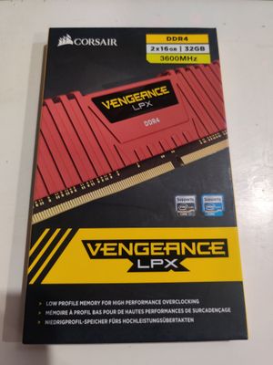 Corsair 32gb (16gbx2) DDR4 3600mhz