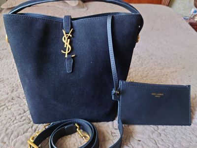 Сумка Новая натуральная замша YSL