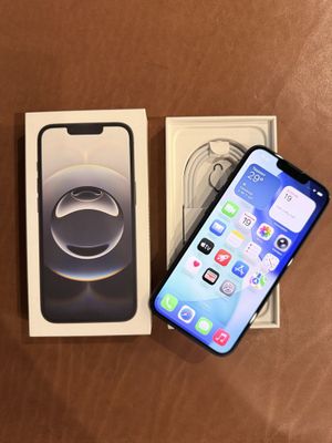 iPhone 16e 128 GB Black (SIM+eSIM) — идеал, 100% батарея