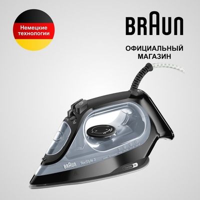 Утюг BRAUN TexStyle 3 SI3055BK
