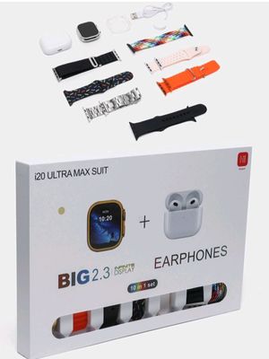 Nabor combo sotiladi. Smart watch va airpods