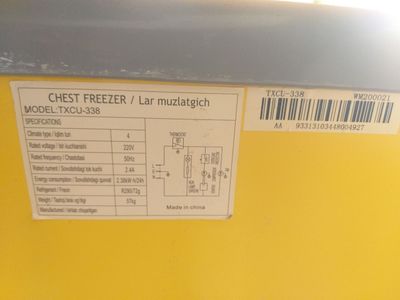 Marazilnik XINGX 268 L