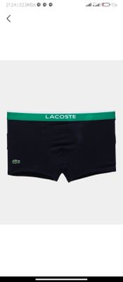 Lacoste, erkaklar ichki kiyimi