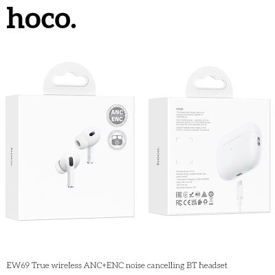 Беспроводные наушники AirPods Pro 2 / HOCO EW69 ENC+ANC шумоподавление