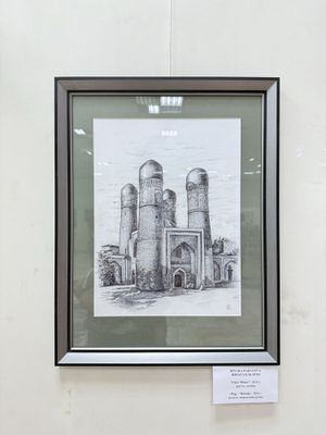 Авторская картина Чор Минор Бухара
