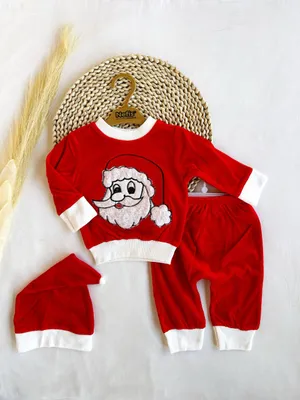 New Year dvoyka + shapka, villur material