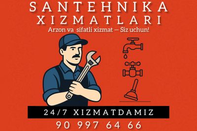 Toshkent Bo‘ylab 24/7 Santexnik – Ishonchli, Tez, Sifatli