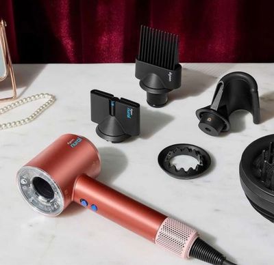 Nural Supersonic Dyson hd16.Patina.Jasper.Red velvet.Bronze.Vinka blue