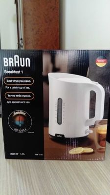 Продаётся новый электрочайник "BRAUN"