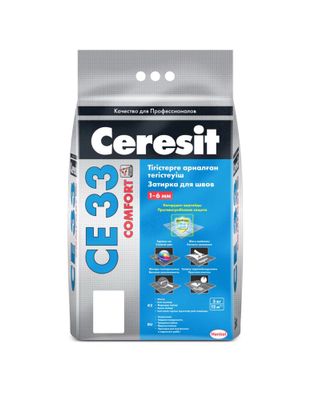 CERESIT CE 33 затирка для узких швов 2кг