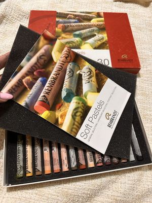 Набор проффесиональной пастель/мелки Rembrandt Soft Pastels,Нидерланды